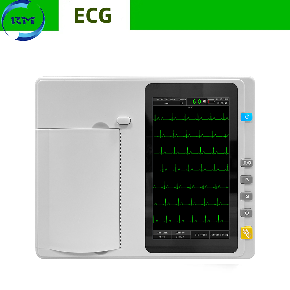 6 channel ECG